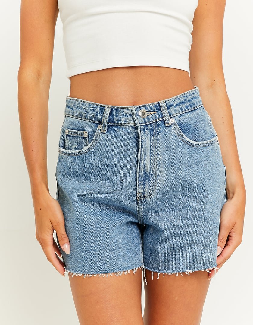 High Waist Shorts With A-Shape