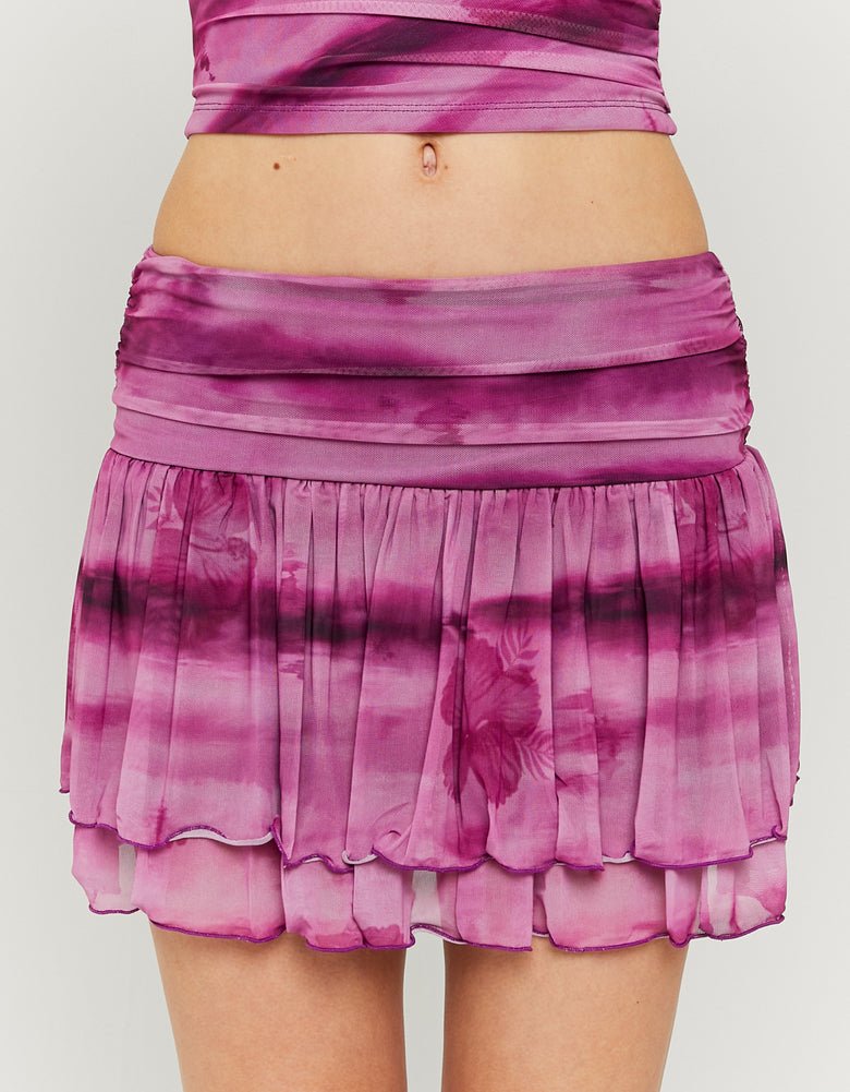 Purple Short Skirt